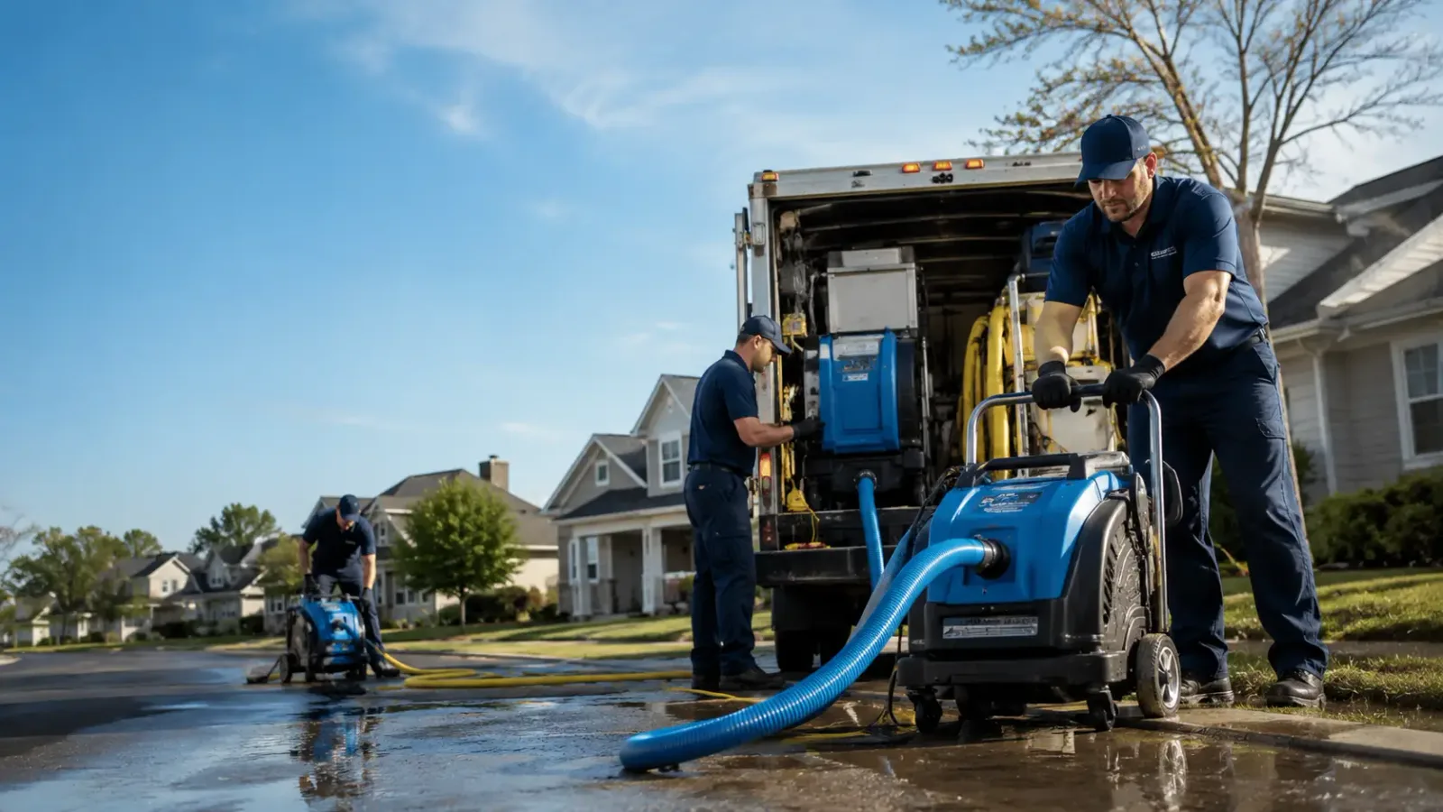 Flood Damage Cleanup in Ojibwa, WI